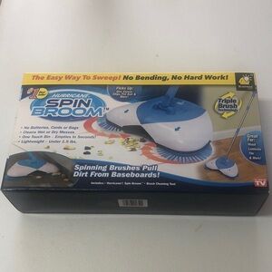 Hurricane Spin Broom - Blue